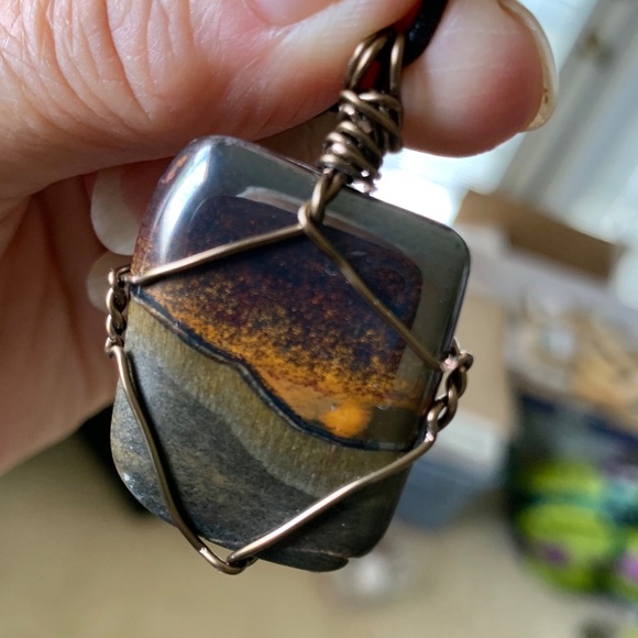 Hand Crafted Other - ❣️SALE Tiger Iron Pendant